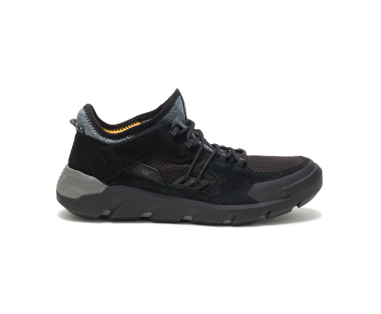 Men's Cat Crail Shoes Black | 123GTKNIP