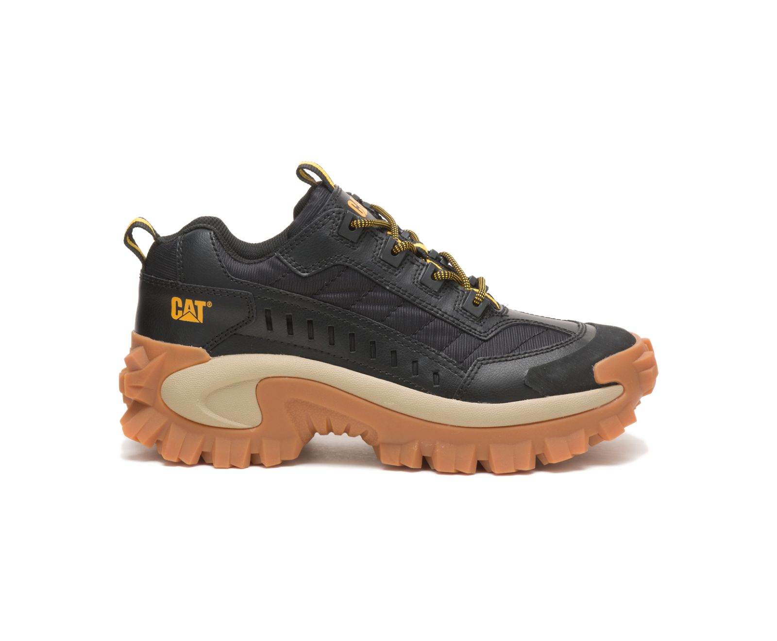 Men's Cat Intruder Shoes Black | 783TSPABU