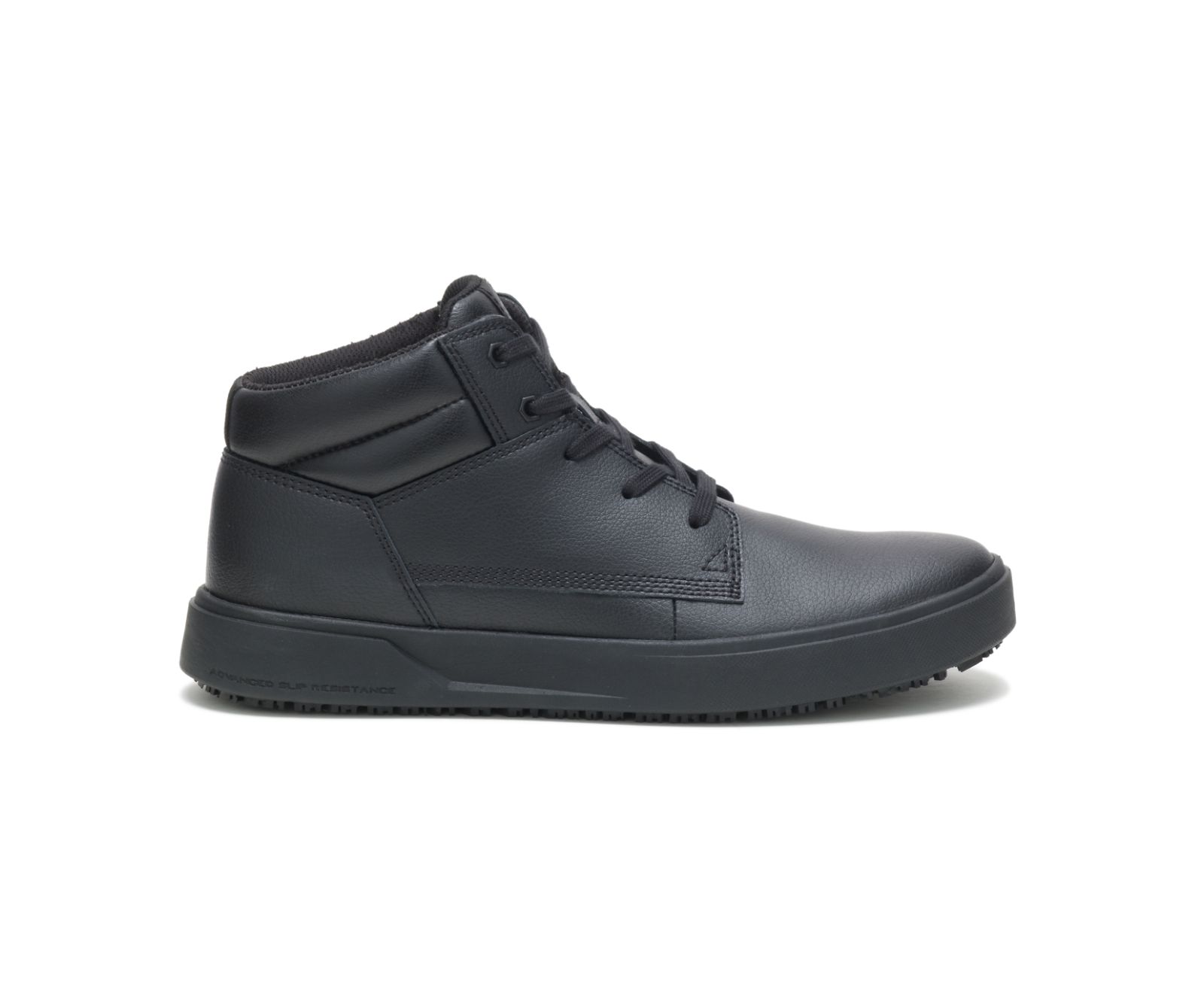 Men's Cat ProRush SR+ Chukka Shoes Black | 219FXAJGH