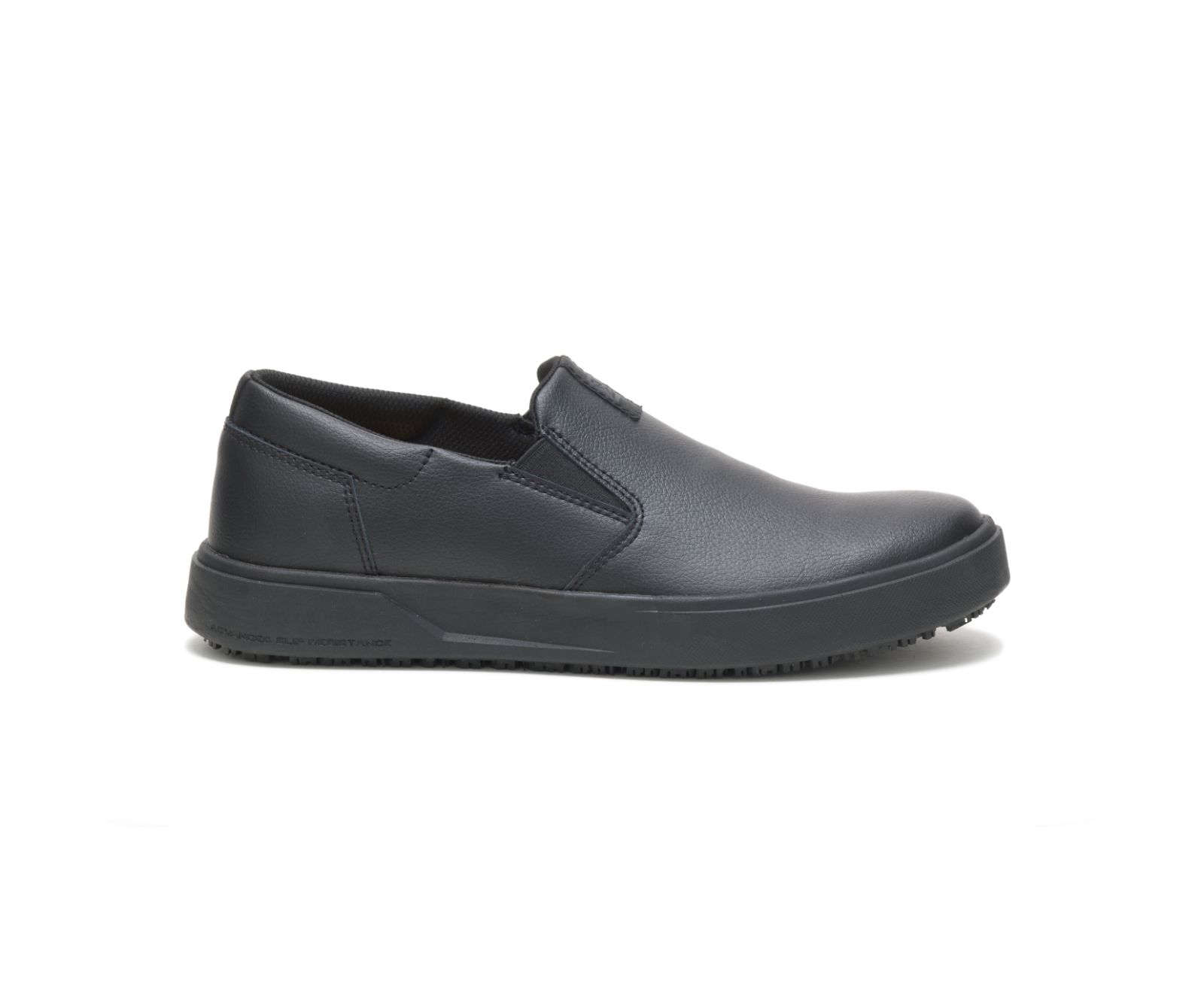 Men's Cat ProRush SR+ Slip-On Shoes Black | 218XPDUMB