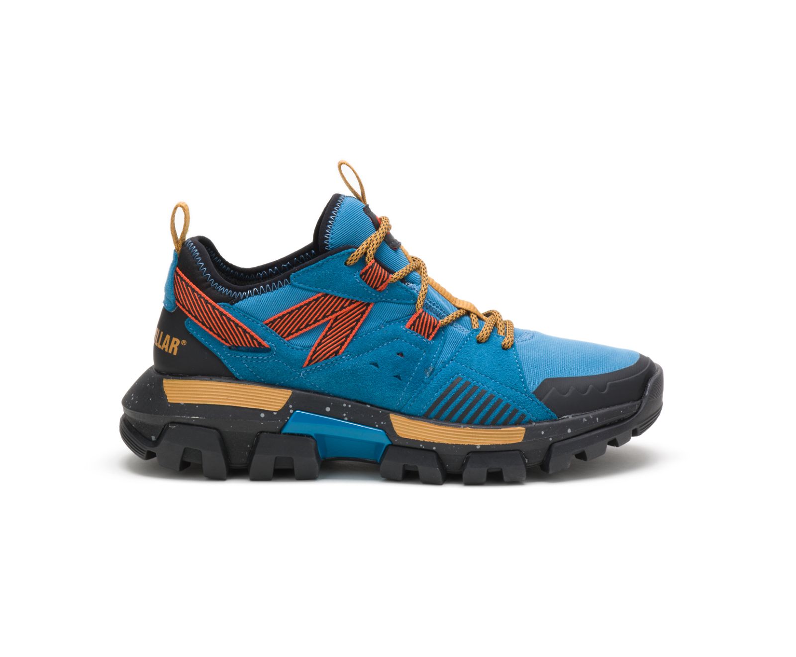 Men's Cat Raider Sport Shoes Blue / Black | 365UYFVMT