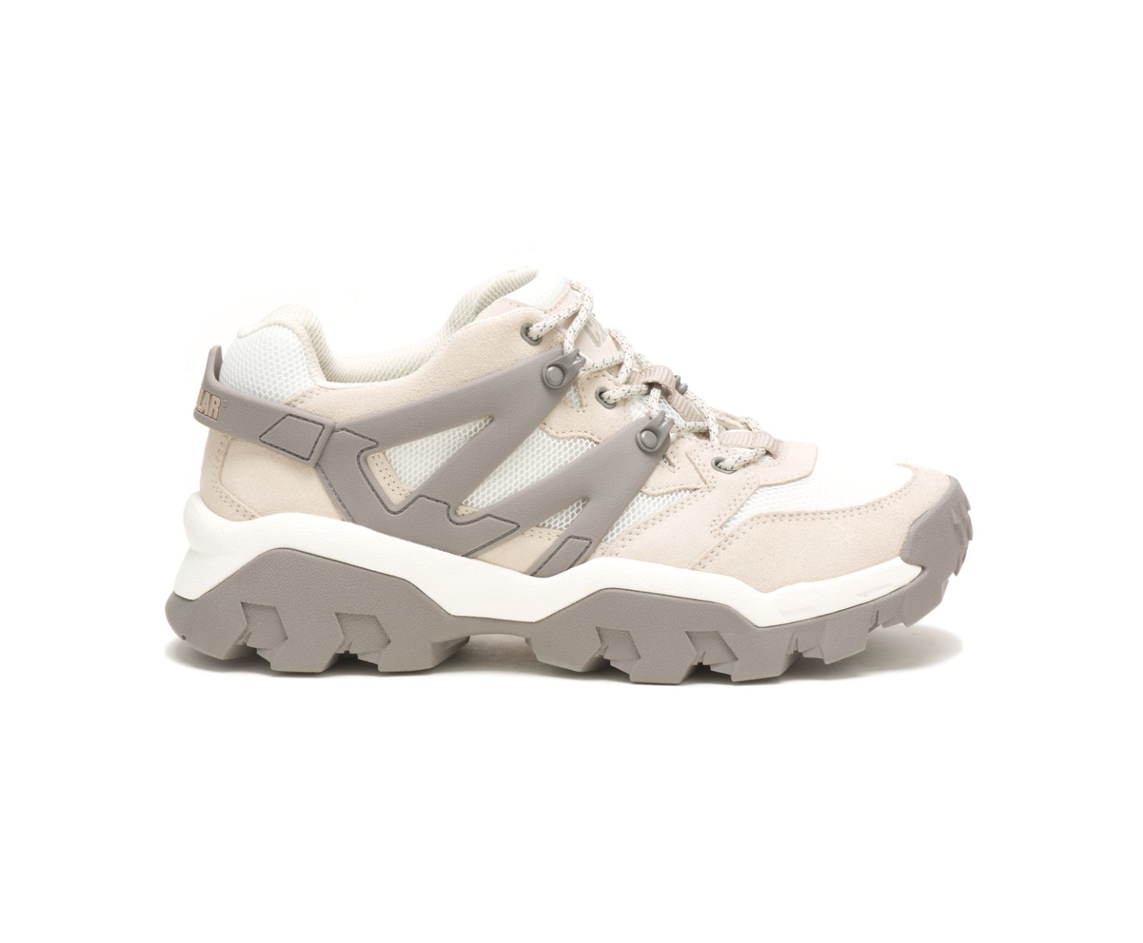 Men's Cat Reactor Shoes White | 389TKDPLN