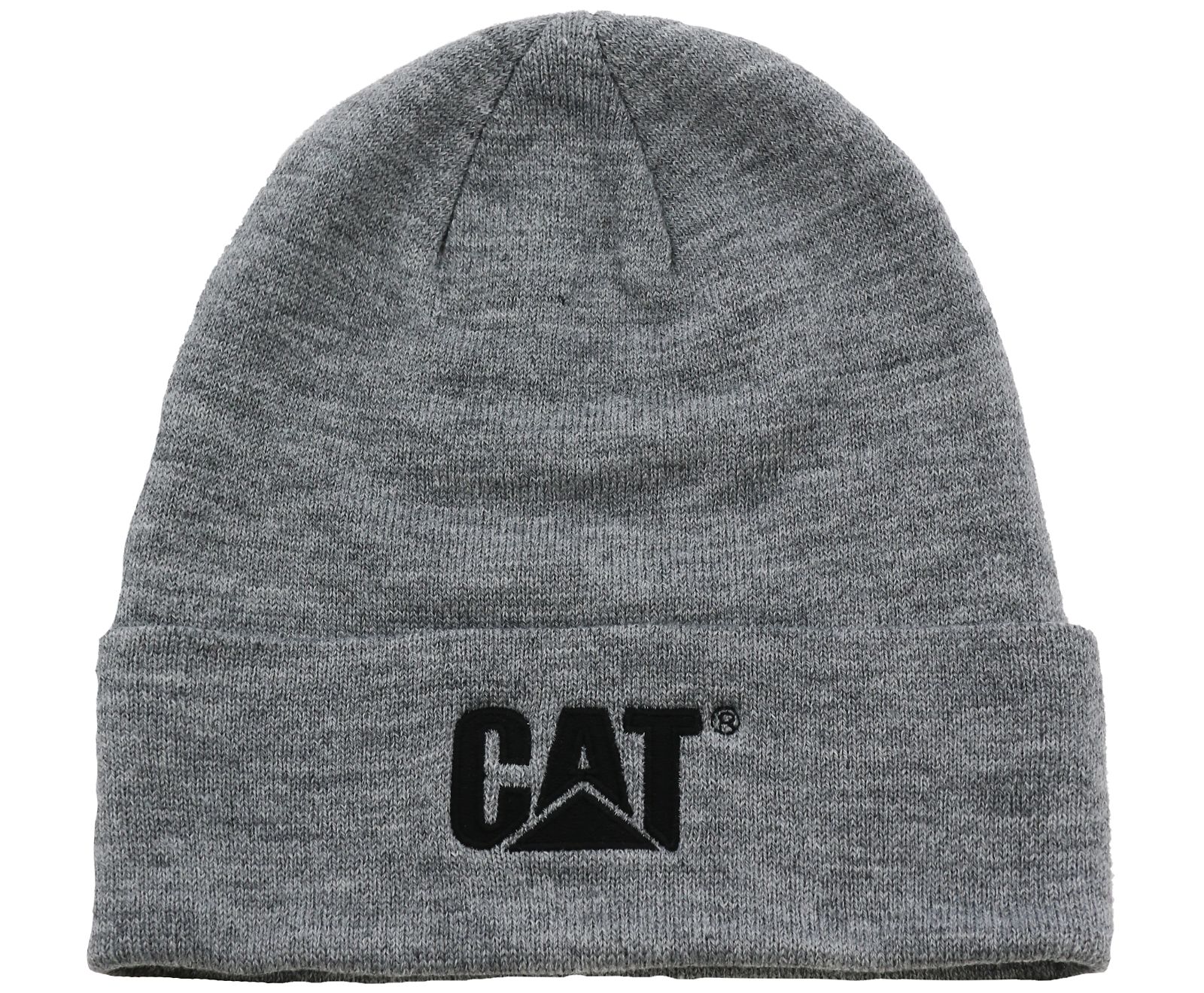 Men's Cat Trademark Cuff Beanie Grey | 356KXGRFL