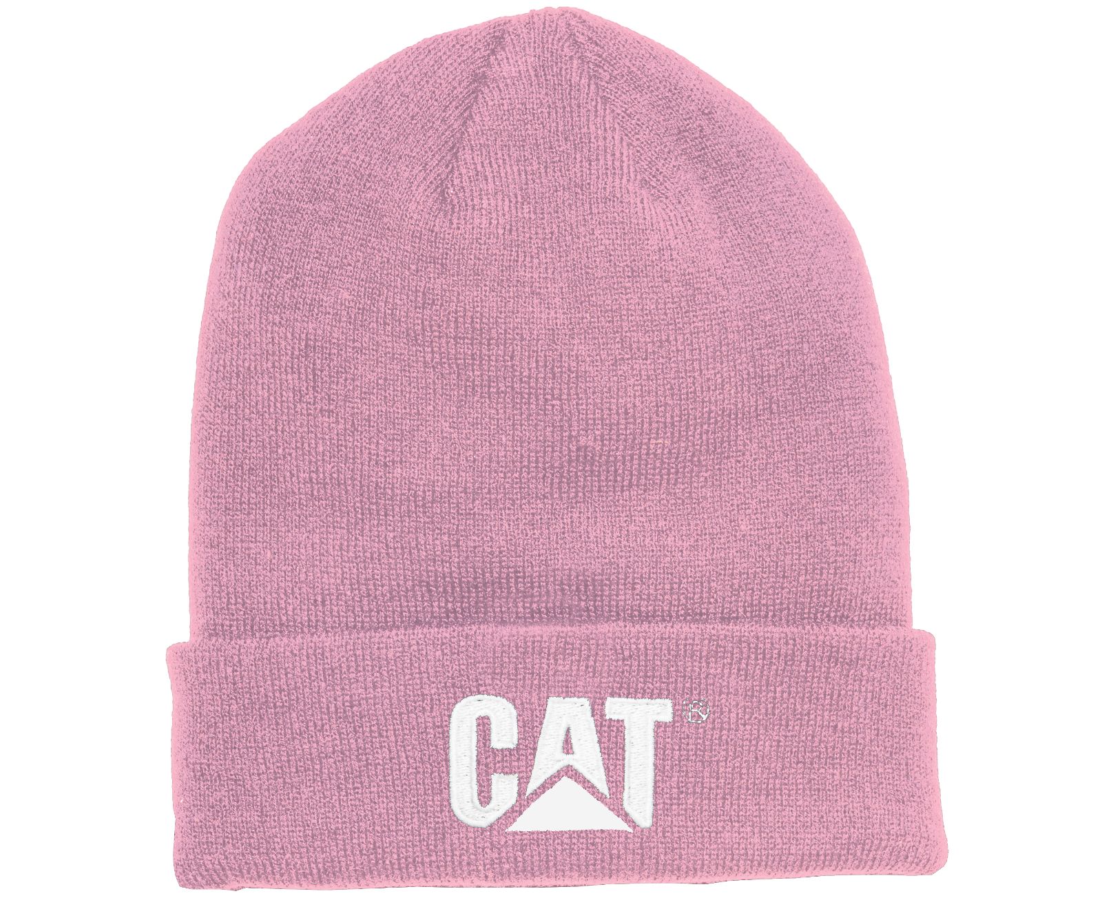 Men's Cat Trademark Cuff Beanie Pink | 159TDRWJH