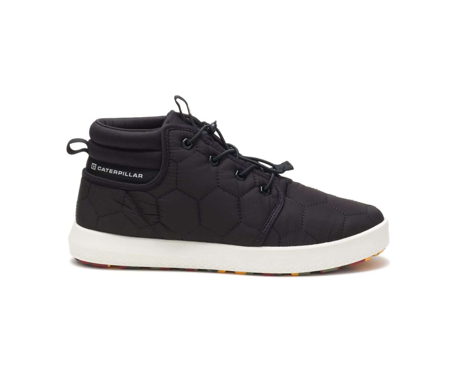 Women's Cat CODE Scout Mid Shoes Black | 528CLNYMF