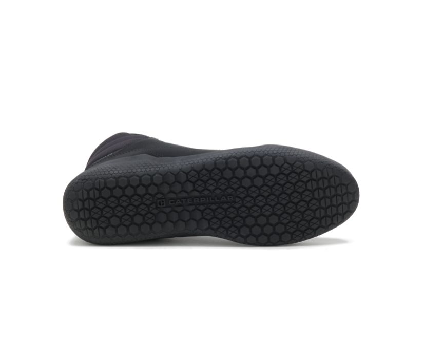 Men's Cat CODE Hex Hi Shoes Black | 645LDXWTI