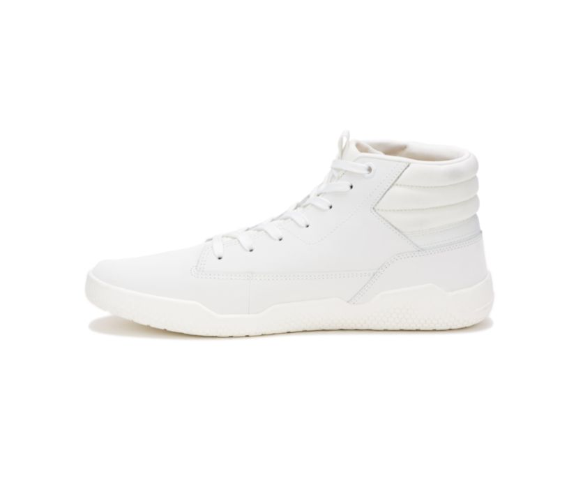 Men's Cat CODE Hex Hi Shoes White | 792IODQXR