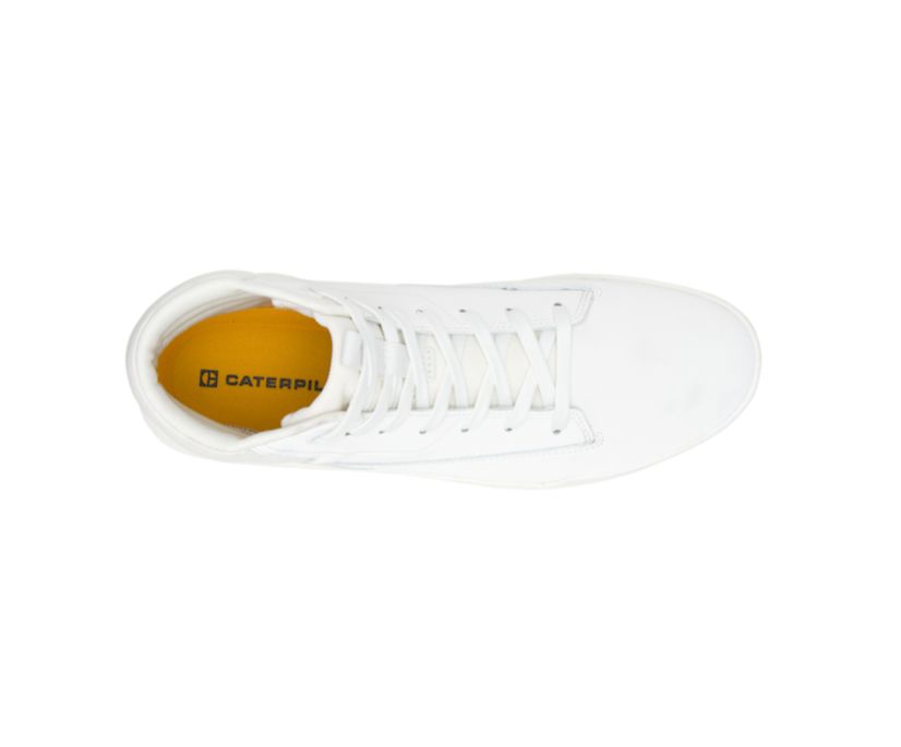 Men's Cat CODE Hex Hi Shoes White | 792IODQXR