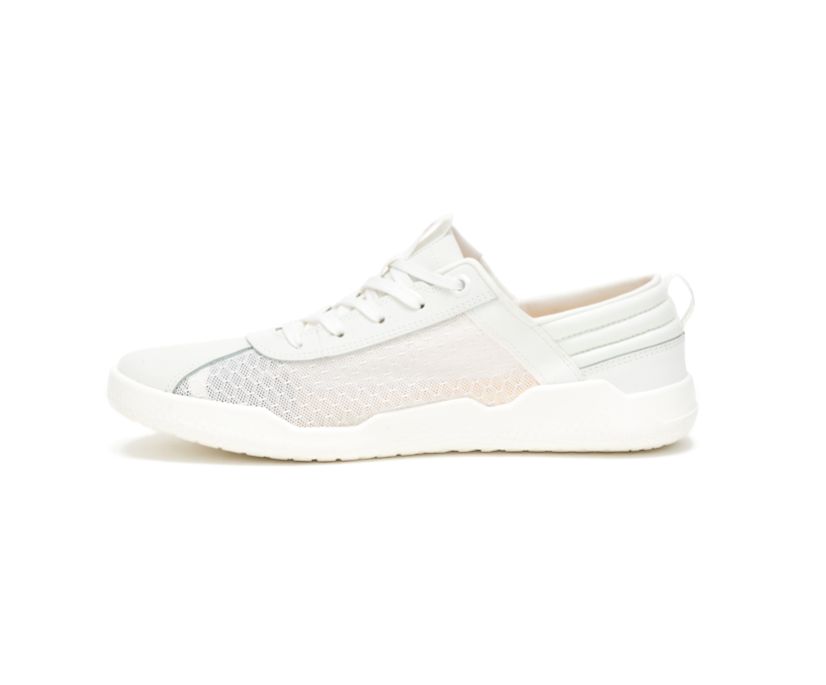 Men's Cat CODE Hex Vent Shoes White | 234HACIPL