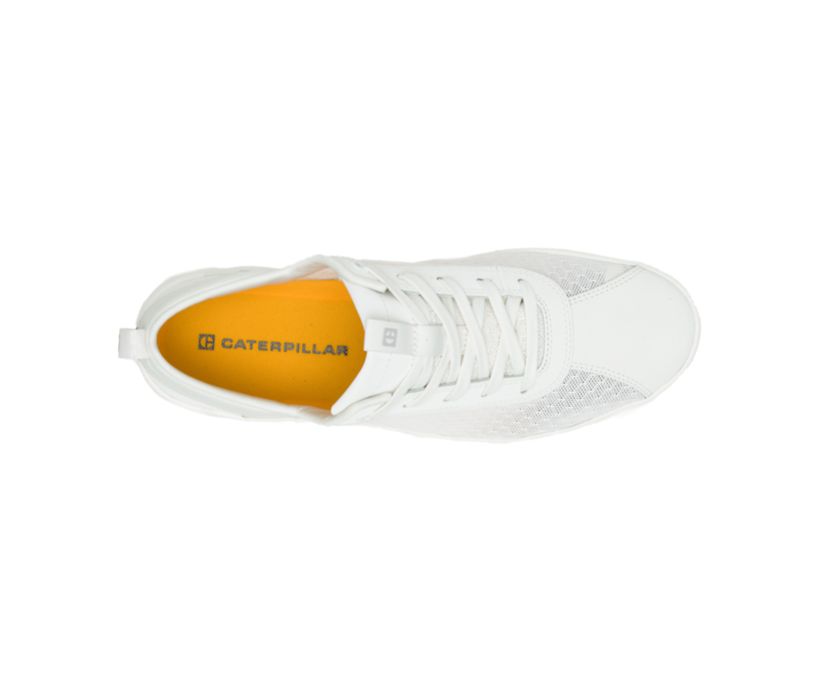 Men's Cat CODE Hex Vent Shoes White | 234HACIPL