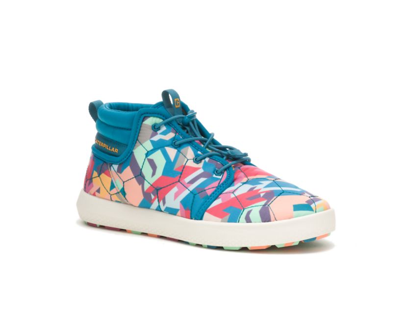 Men's Cat CODE Scout Mid Shoes Multicolor | 685YPFMJB