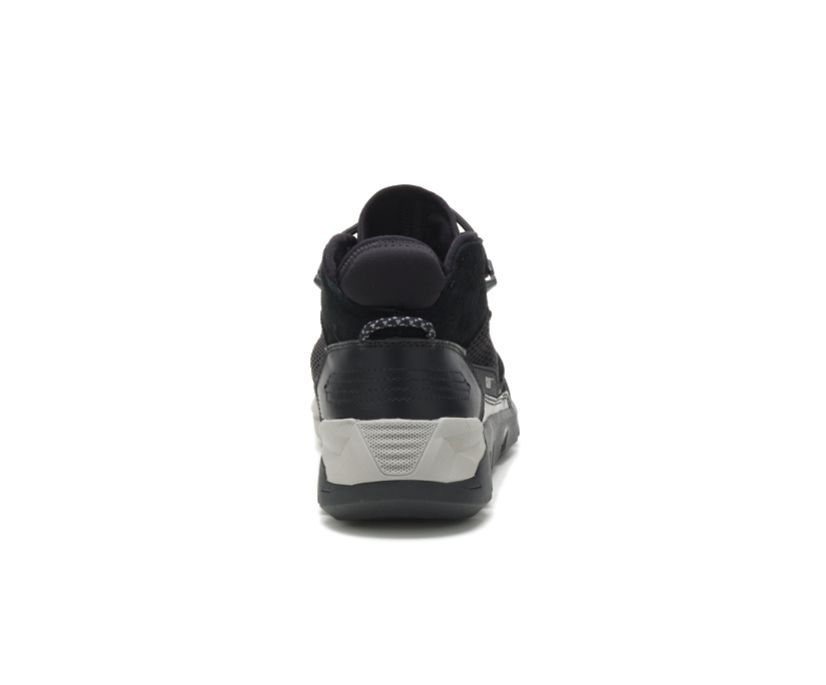 Men's Cat Crail Mid Shoes Black | 189ORBNTY