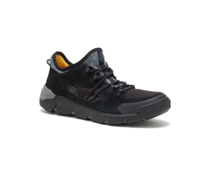 Men's Cat Crail Shoes Black | 123GTKNIP