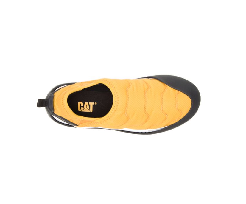 Men's Cat Crossover Shoes Yellow | 836PKTMUY