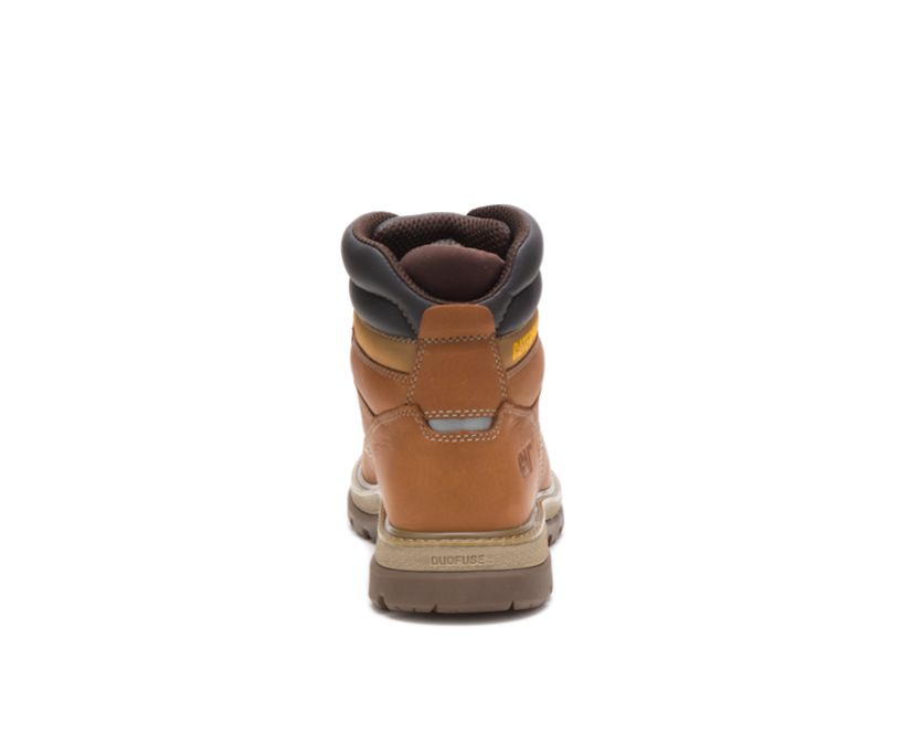 Men's Cat Fairbanks Work Boots Brown | 891RGLQVF