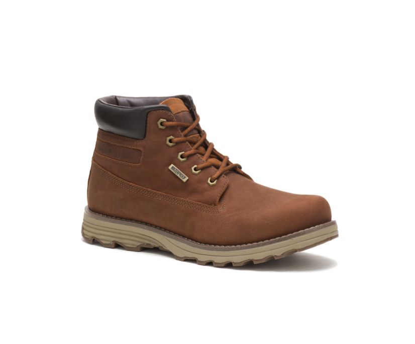 Men's Cat Founder Thinsulate™ Boots Brown | 824ZFHONI