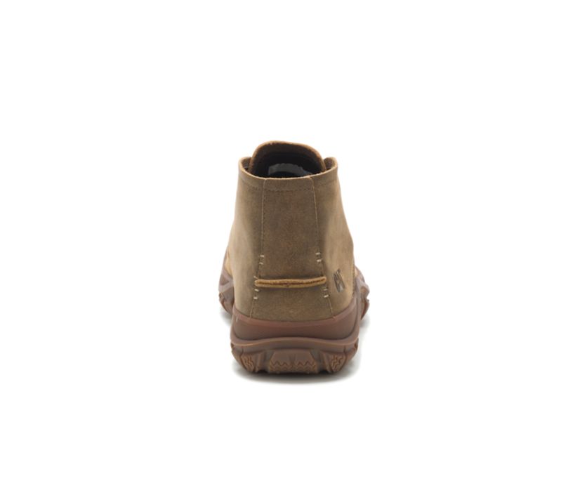 Men's Cat Fused Tri Mid Boots Khaki | 948HYVRZF