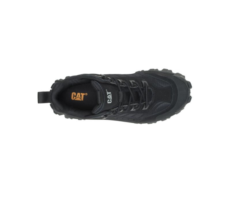 Men's Cat Intruder Mid Shoes Black | 641GHMWVC