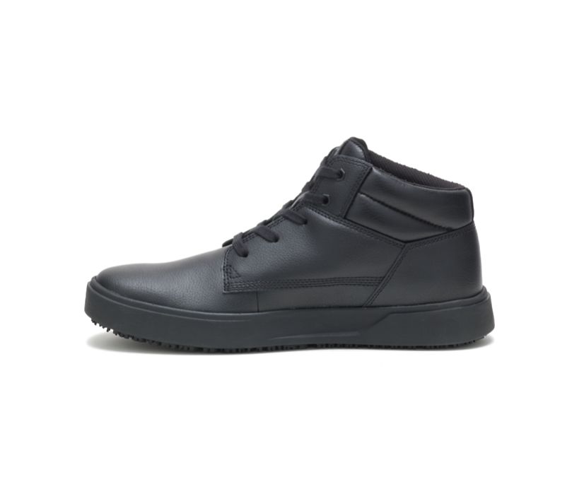 Men's Cat ProRush SR+ Chukka Shoes Black | 219FXAJGH