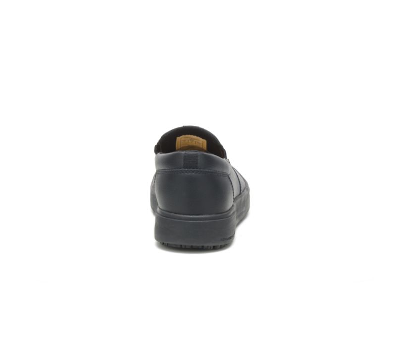 Men's Cat ProRush SR+ Slip-On Shoes Black | 218XPDUMB