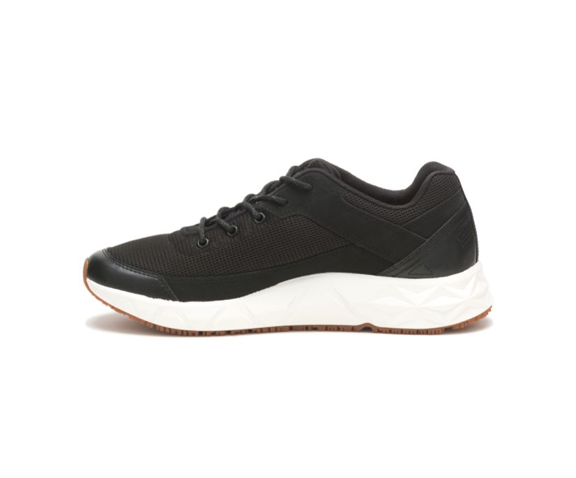 Men's Cat ProRush Speed FX Shoes Black / White | 706UEAWQH