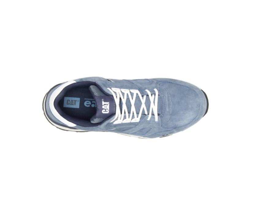 Women's Cat Woodward Steel Toe Work Shoes Indigo | 682EPSFOT